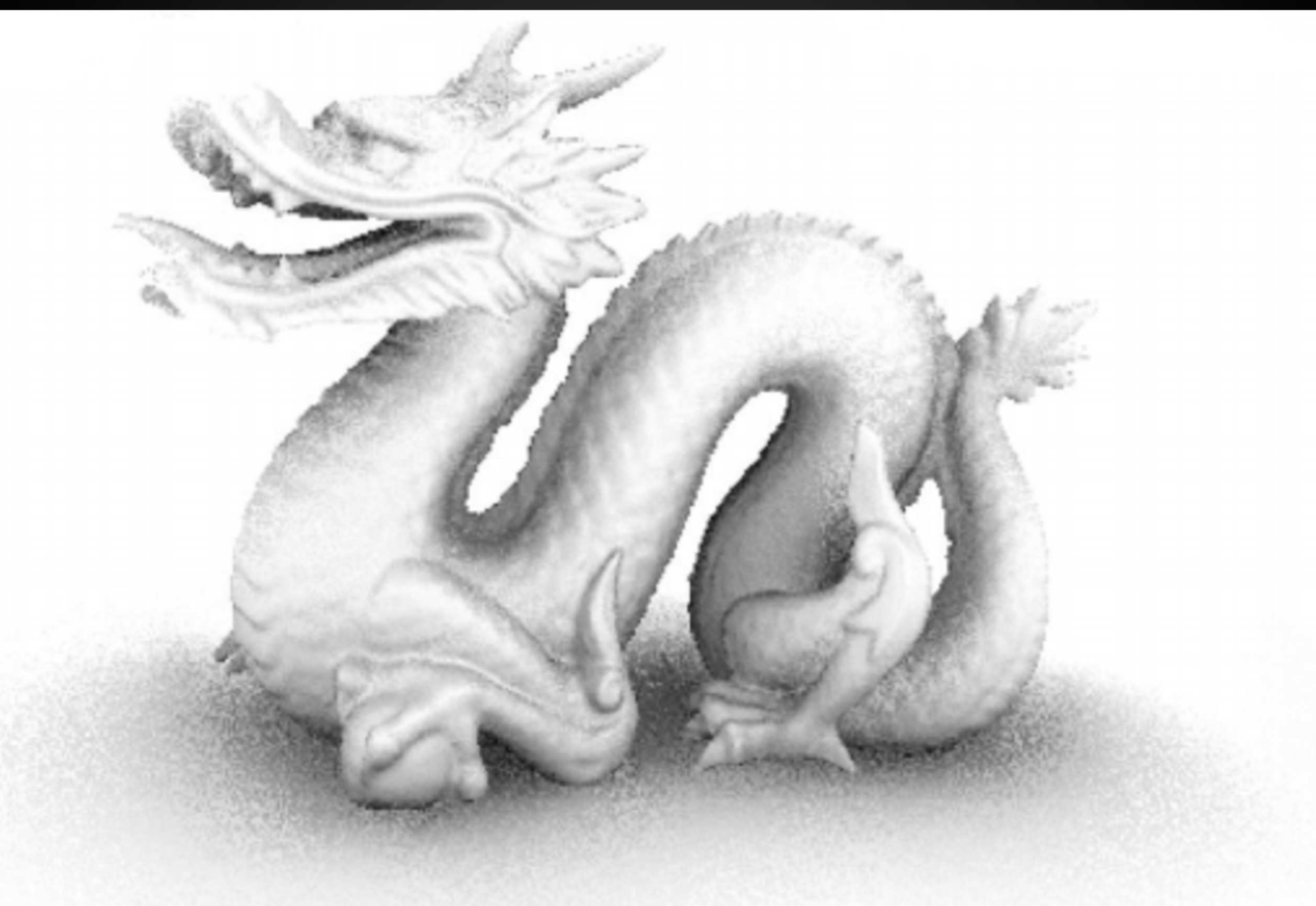 少量随机SSAO样本产生的噪声